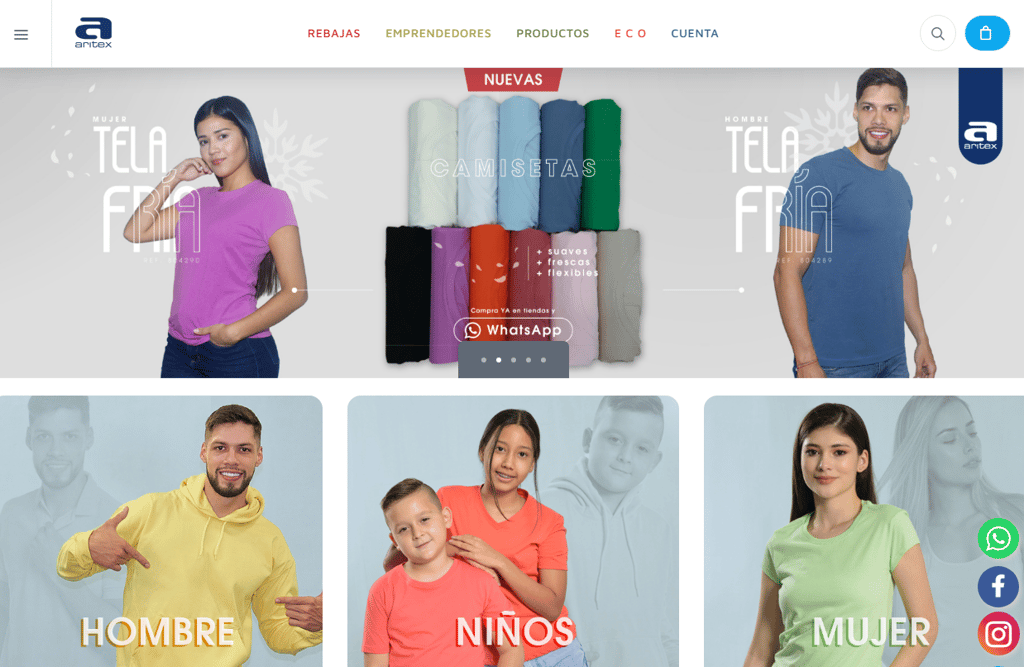 mayoristas de ropa en Colombia